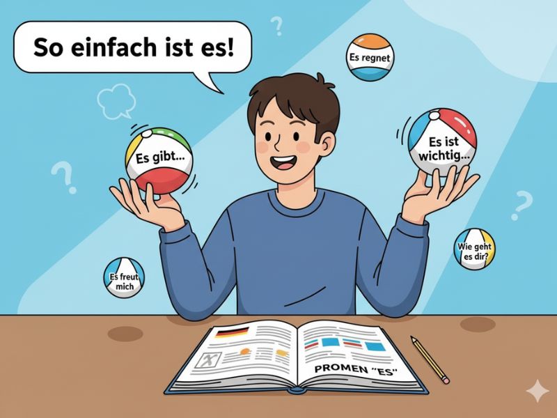 Giải mã đại từ "Es": Bí quyết dùng tiếng Đức tự nhiên như người bản xứ