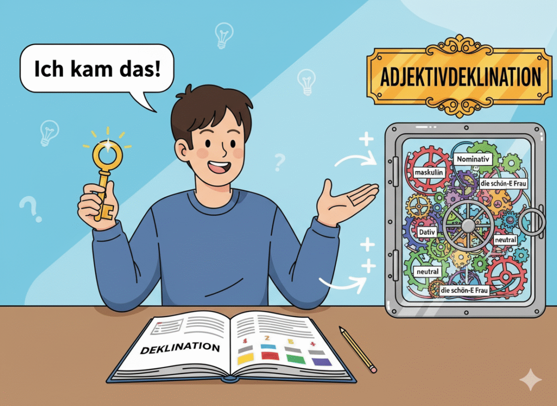 Tất Tần Tật Về Chia Đuôi Tính Từ Tiếng Đức: Học Ngữ Pháp Chuẩn Như Người Bản Xứ