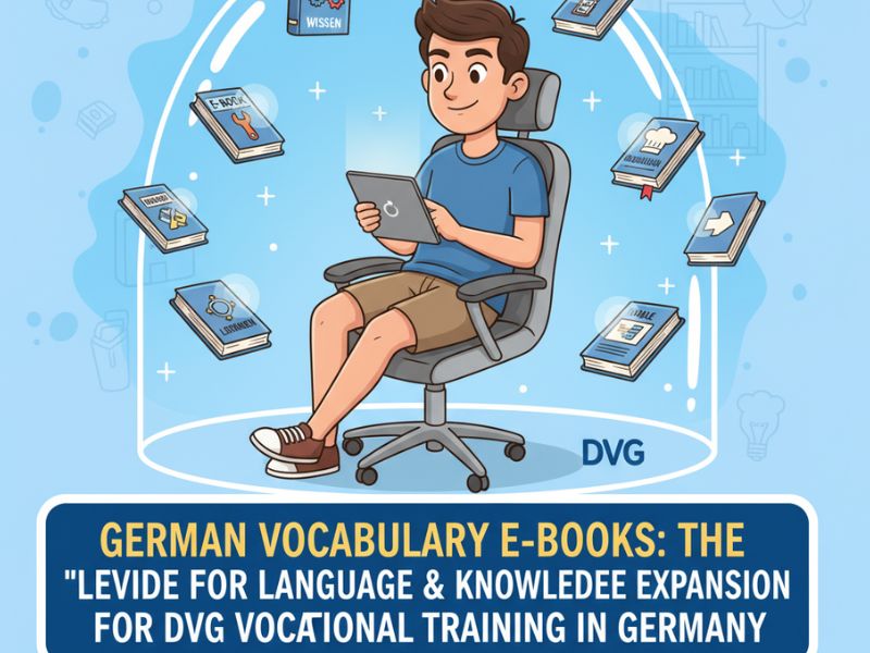Từ Vựng Tiếng Đức Chủ Đề E-Books: Bí Kíp "Nâng Trình" Ngôn Ngữ & Mở Rộng Kiến Thức cho Du Học Nghề DVG